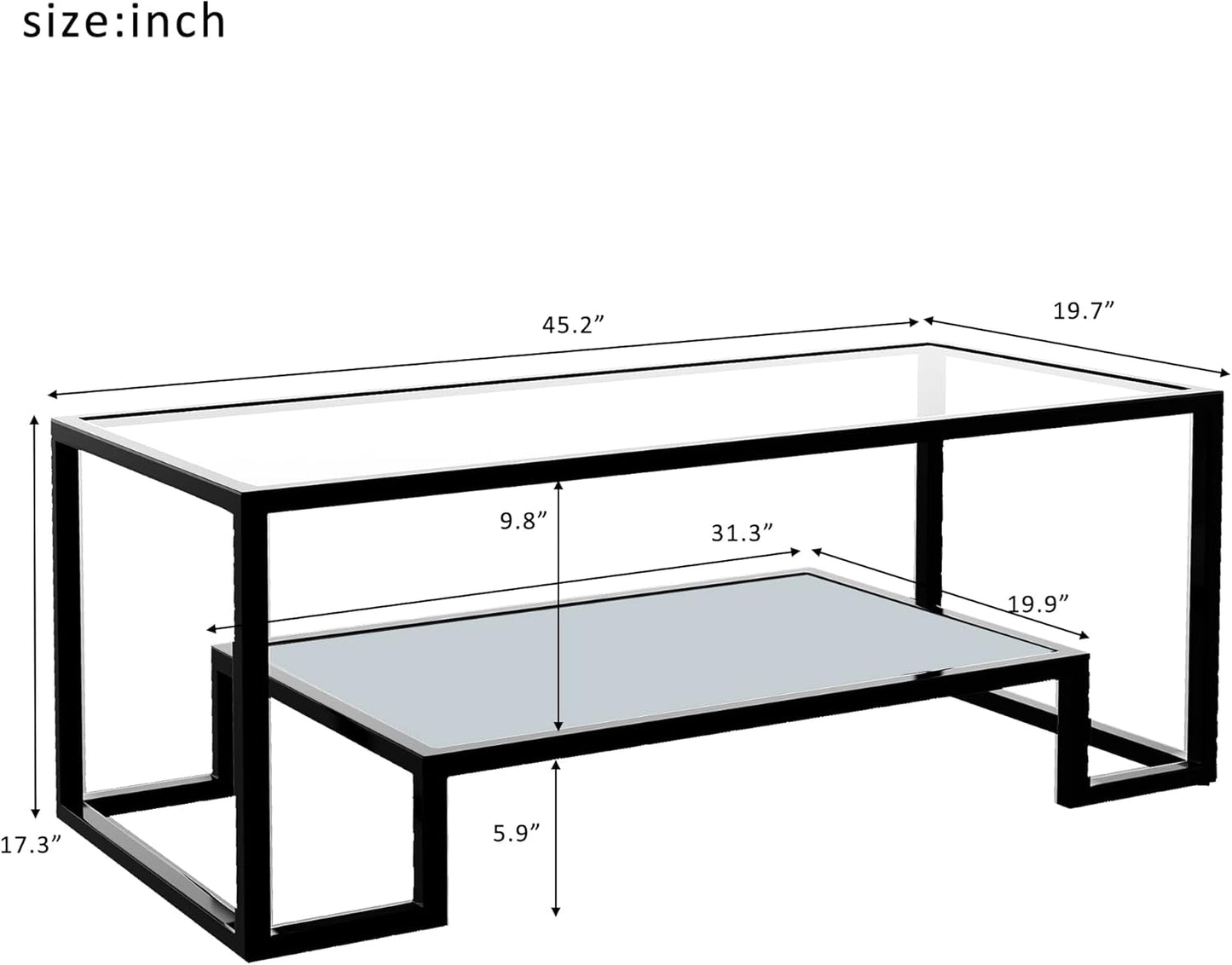 Entryway Table in Satin Nickel