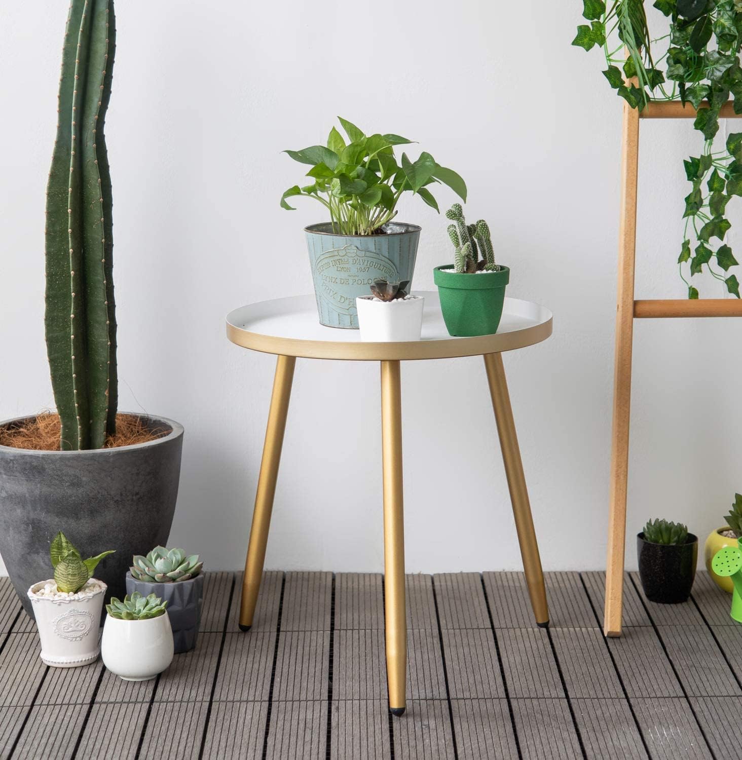 Waterproof Metal Side Table 