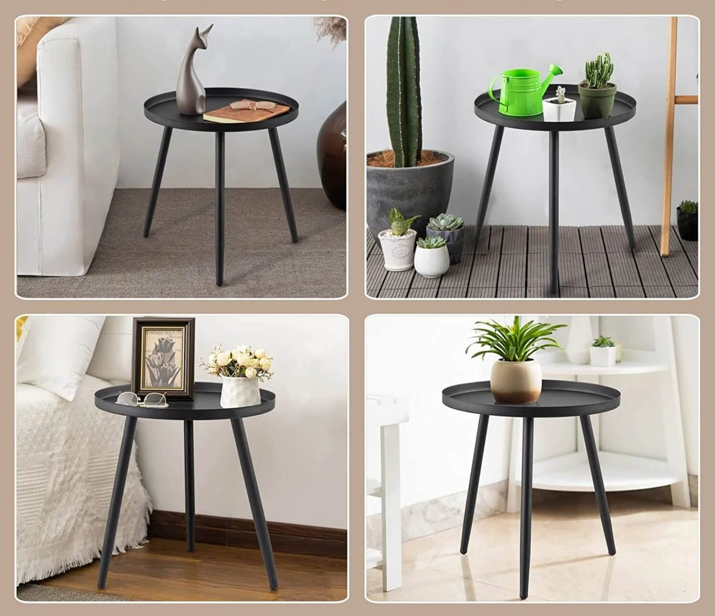 Waterproof Metal Side Table