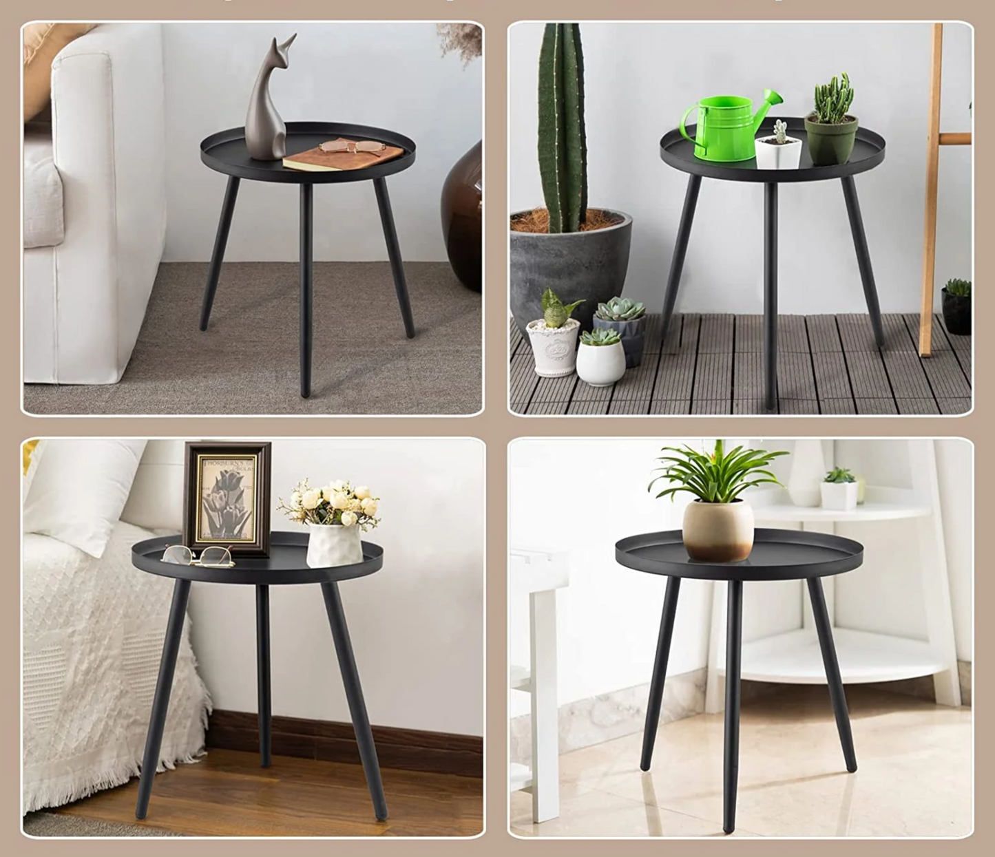 Waterproof Metal Side Table 