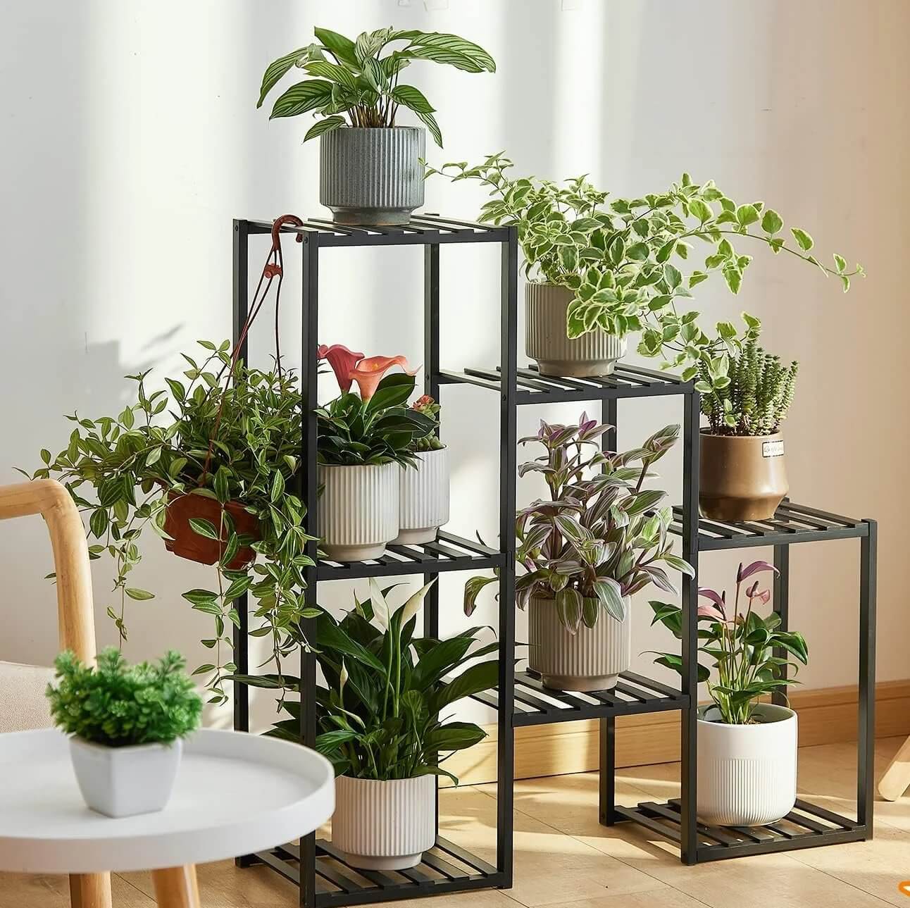 3 - Tier Bamboo Plant Stand