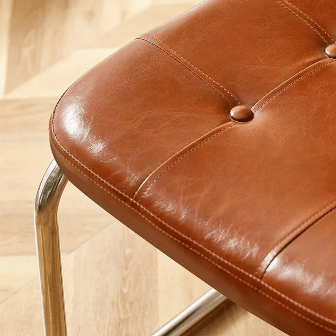 Wooden Dining Chair with Backrest