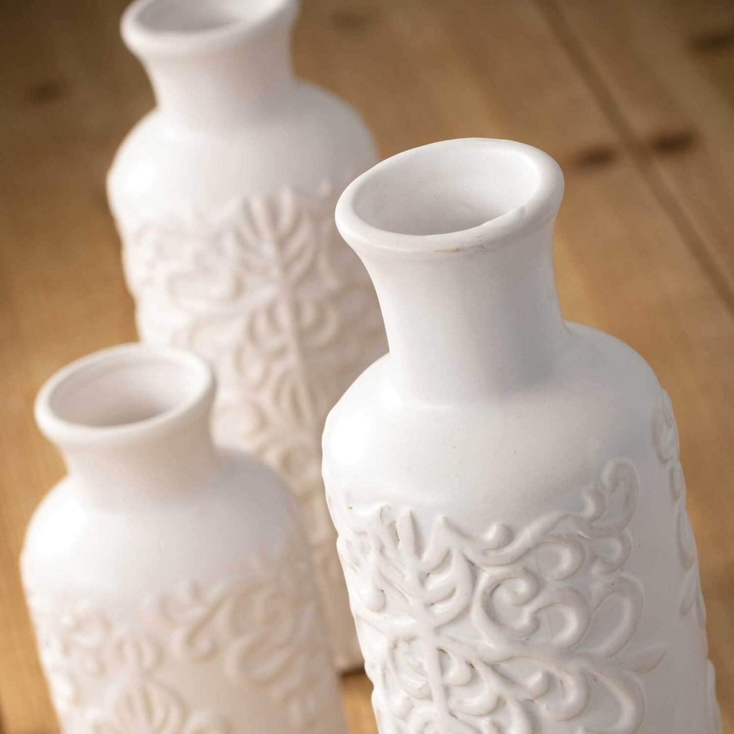 Ceramic Vase Set for Farmhouse Decor