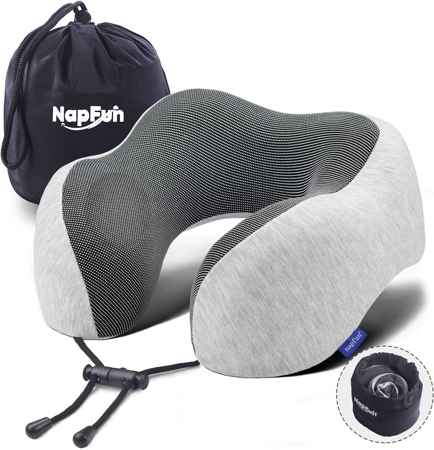 100% Pure Memory Foam Neck Pillow