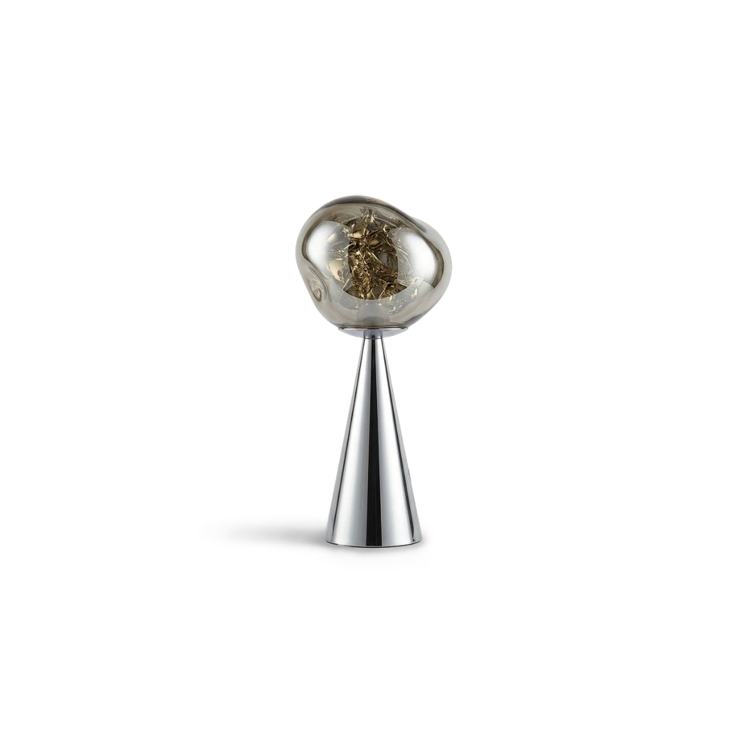 Melt Portable Dimmable LED Table Lamp — front view, plain studio, soft shadow