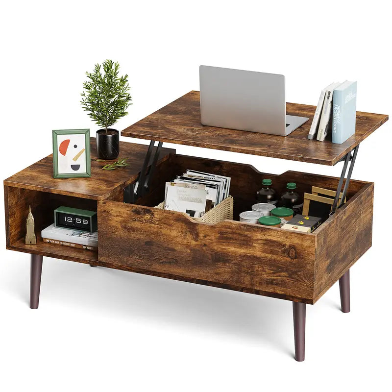 Lift-Top Coffee Table with Storage