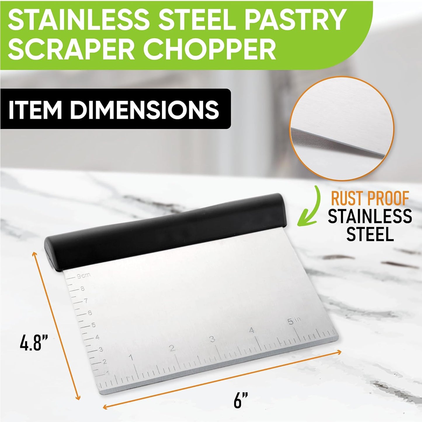 Stainless Steel Dough Blender & Pastry Cutter