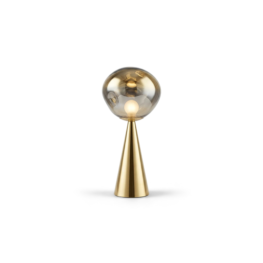 Melt Portable Dimmable LED Table Lamp — rotated view, plain studio, soft shadow