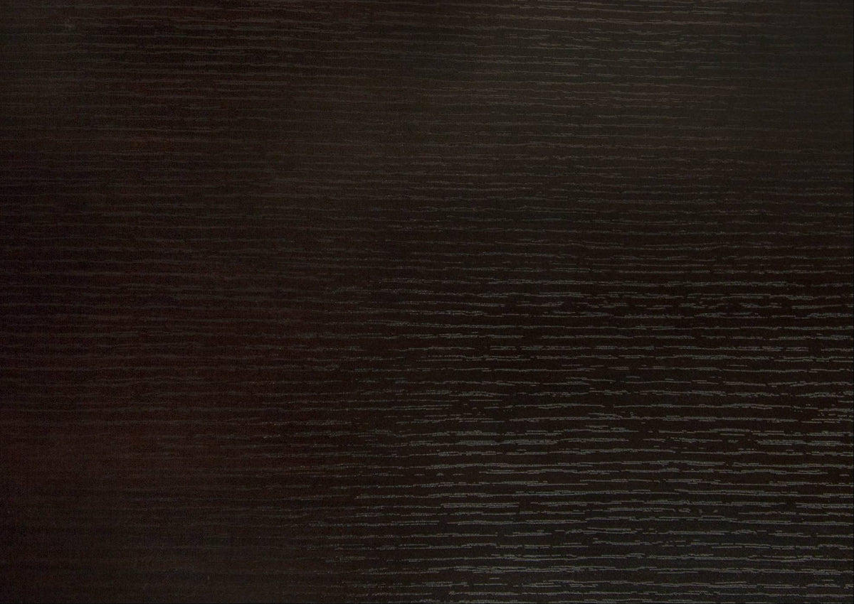 Dark brown wood grain desk surface (close-up detail)