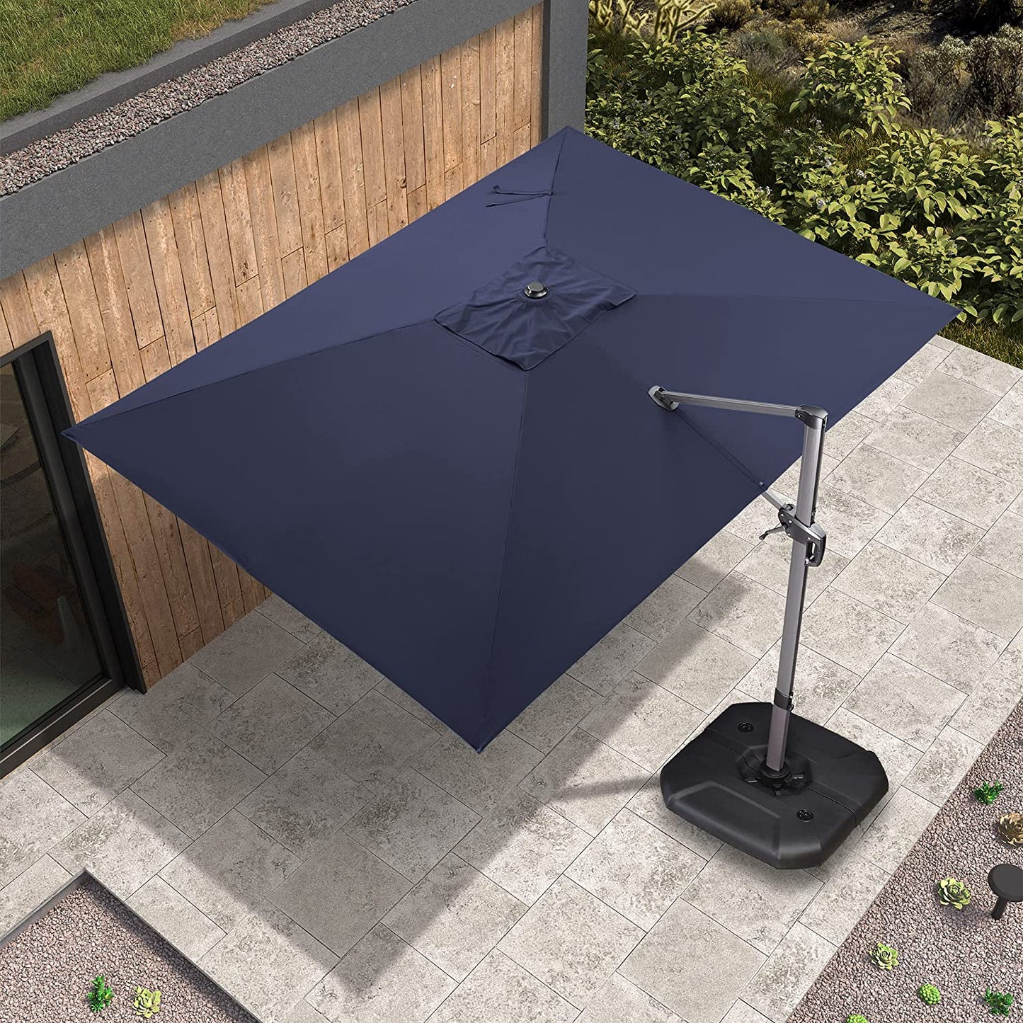 Aluminum Cantilever Umbrella with 360° Rotation