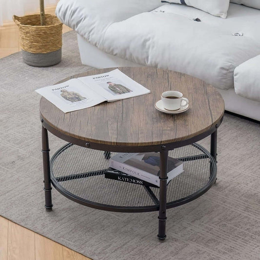 Rustic Wood Coffee Table