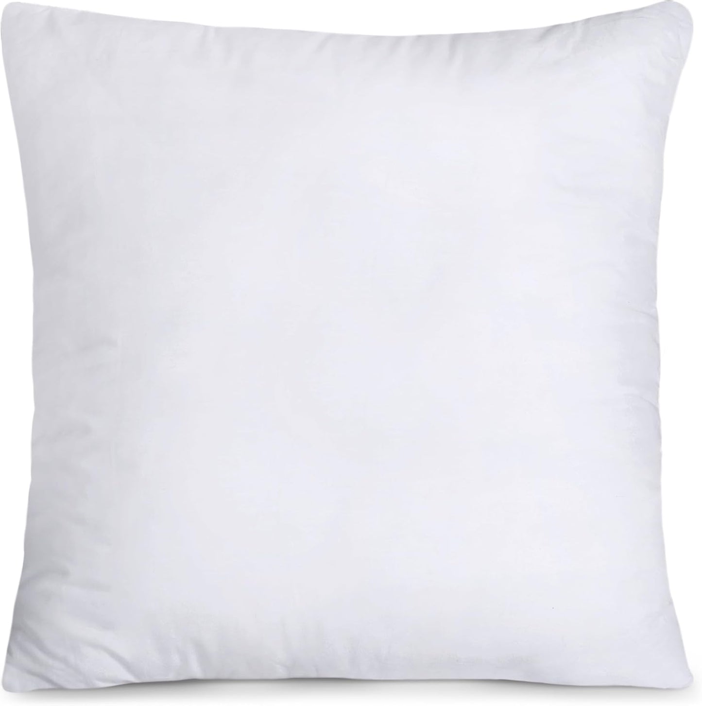 Set of 4 White Throw Pillows