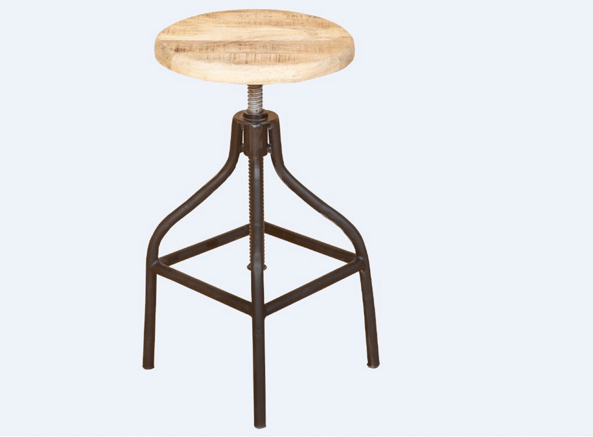 Nesting Coffee Tables in Natural Wood, Square, Set of 2