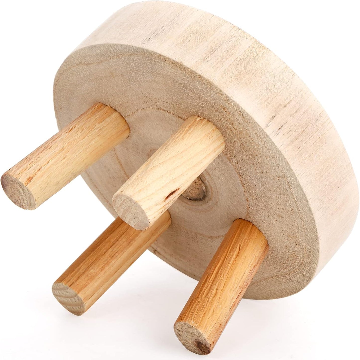 Mini Wooden Stool Display Stands (Set of 2)