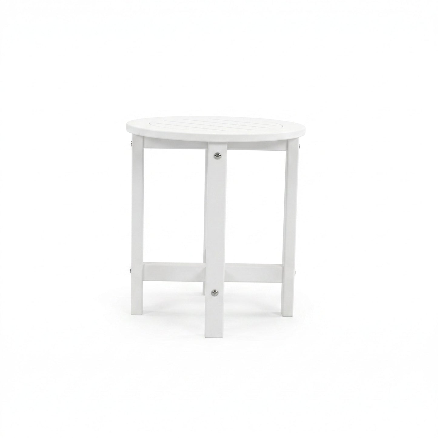 Verde Luxe HDPE All Weather Round Outdoor Side Table