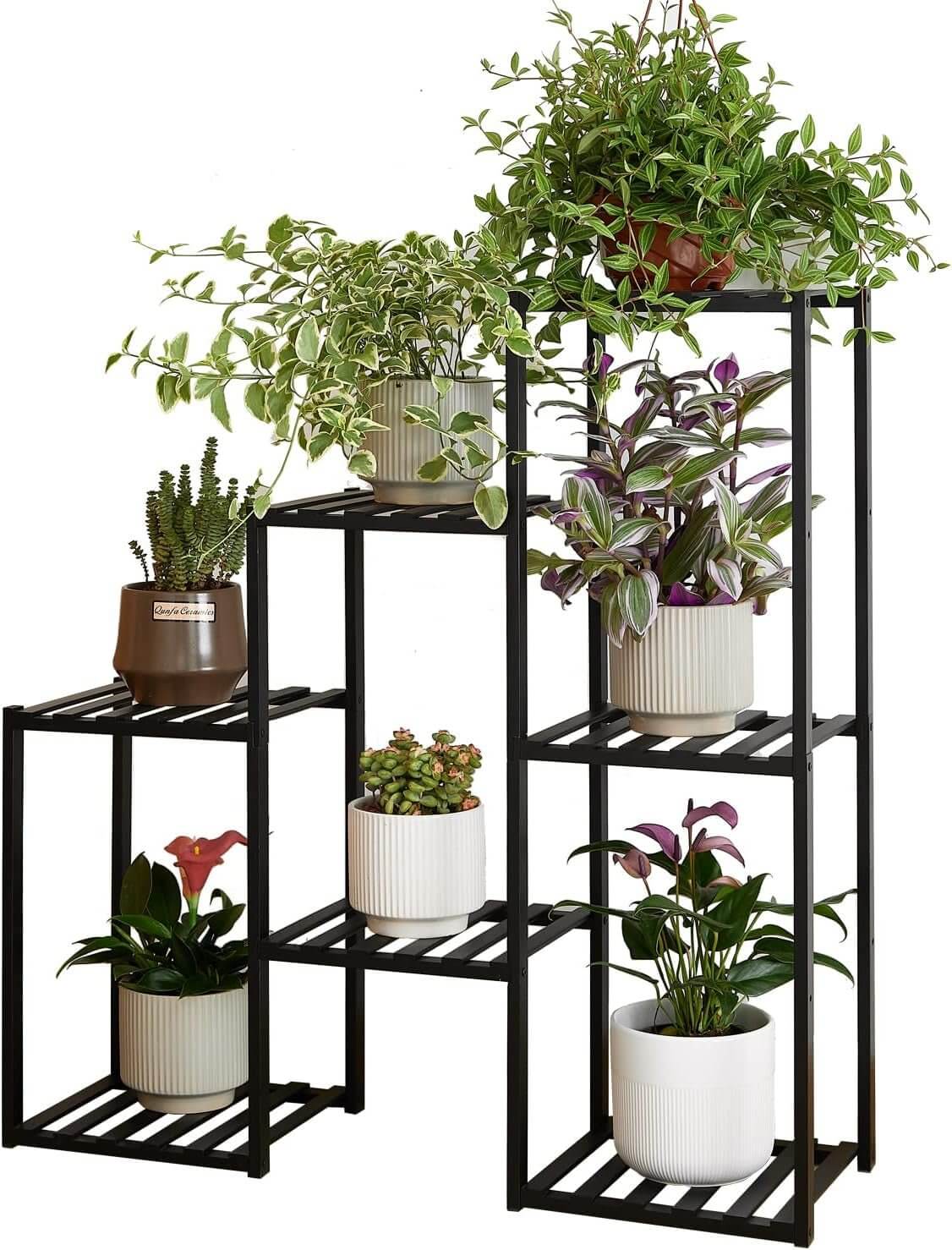 3 - Tier Bamboo Plant Stand