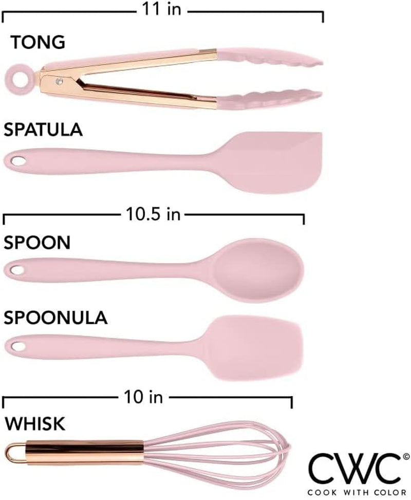 Silicone Cooking Utensils for Nonstick Pans