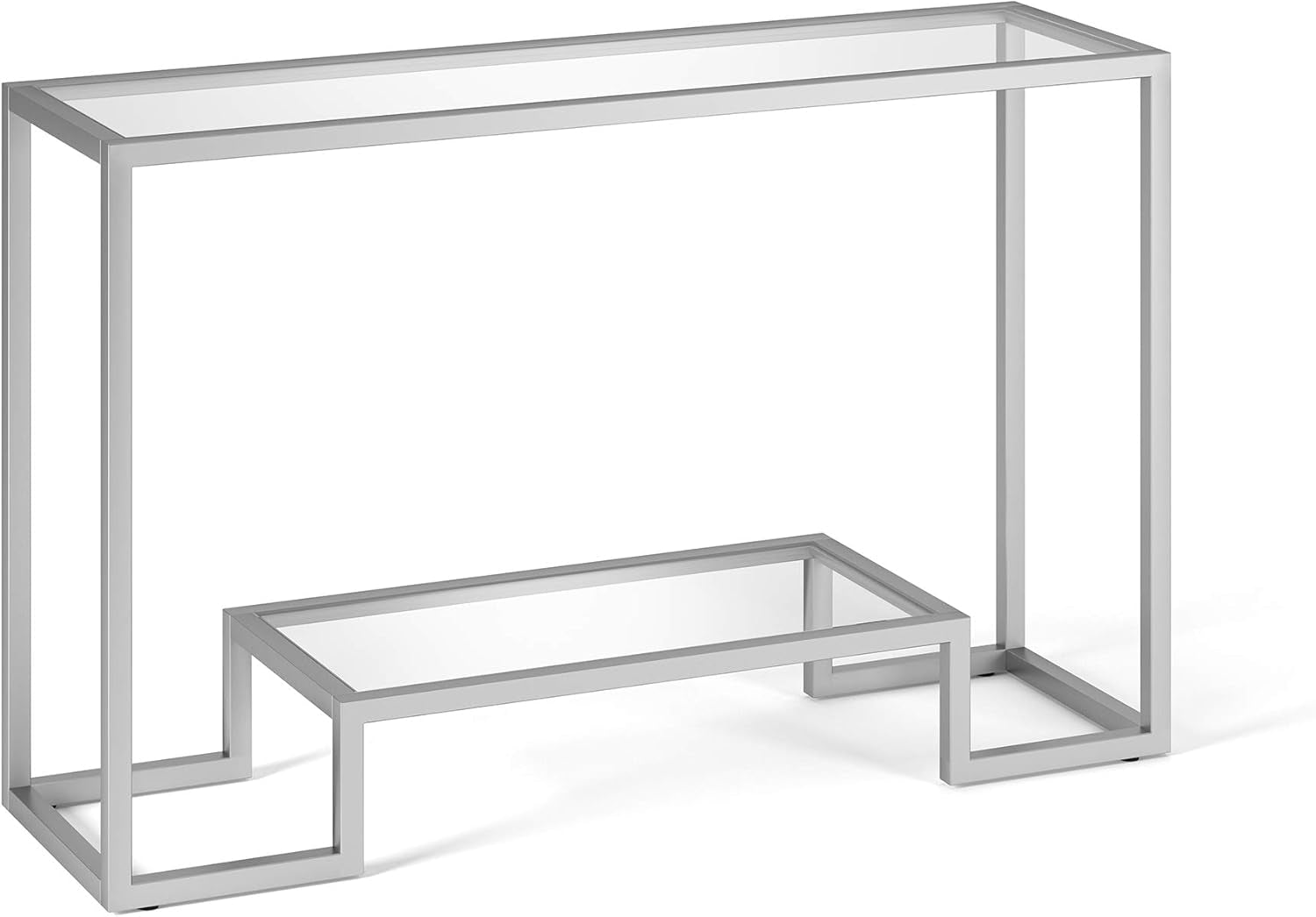 Entryway Table in Satin Nickel