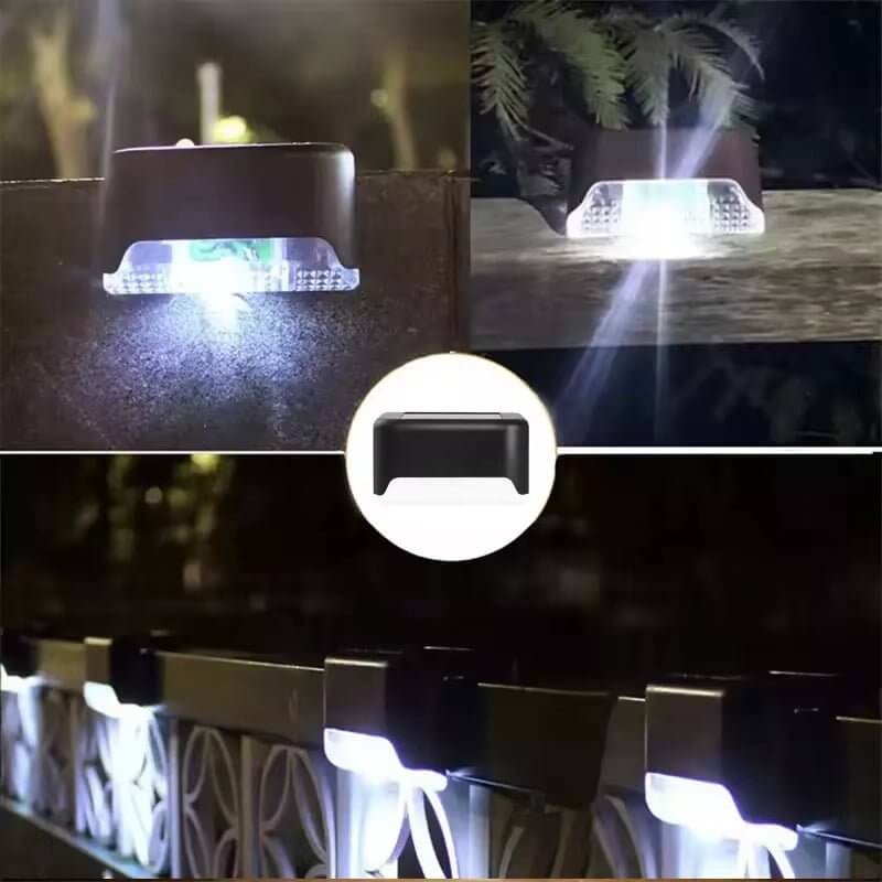 Solar Powered Step Lights for Patio