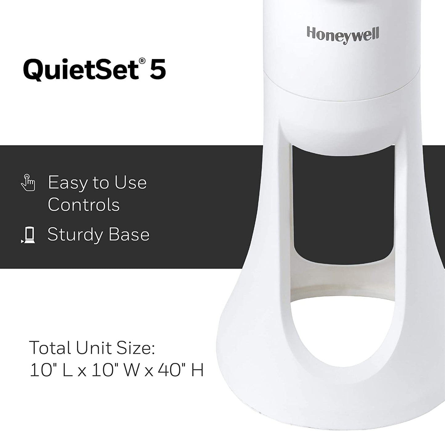 Honeywell QuietSet Whole Room Tower Fan