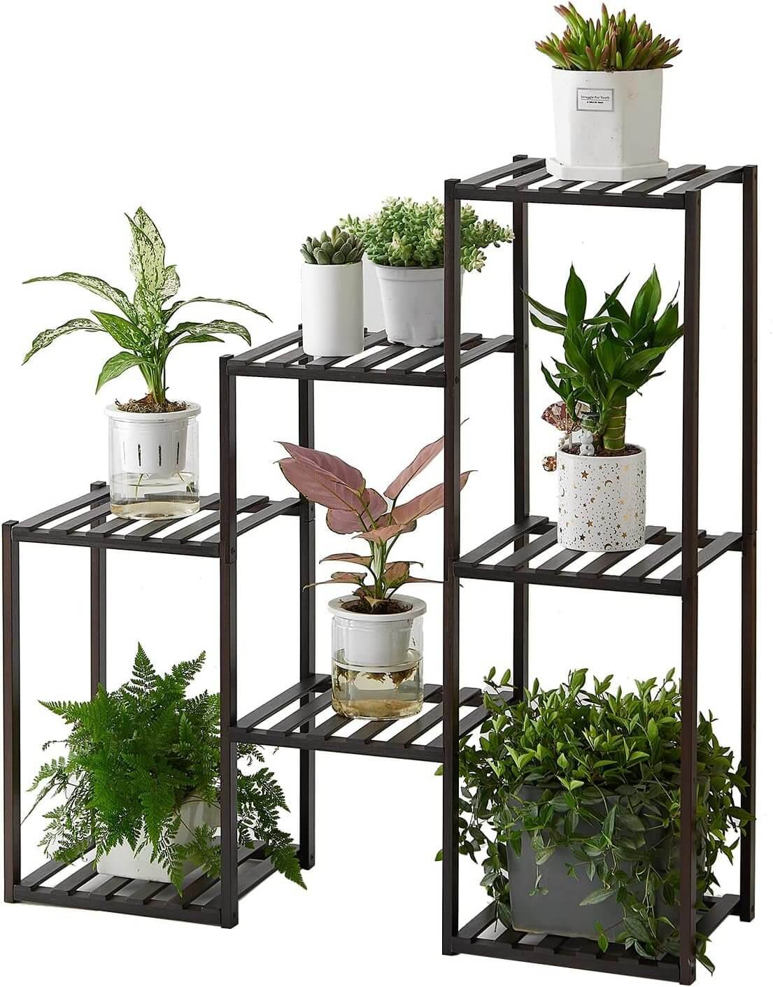 3 - Tier Bamboo Plant Stand