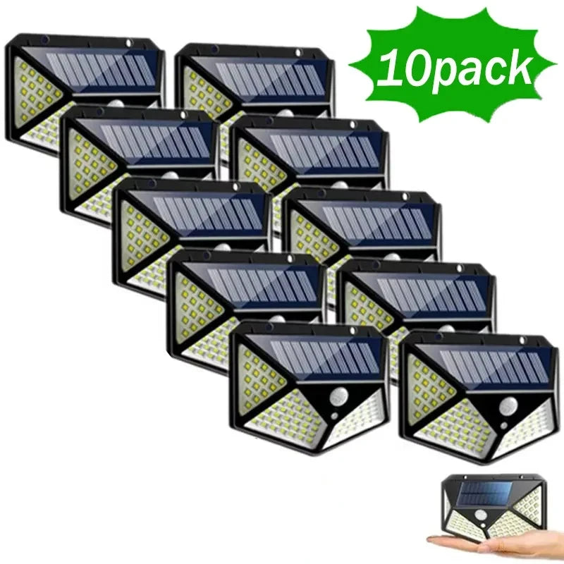 Waterproof Solar Wall Lamps with Motion Sensor