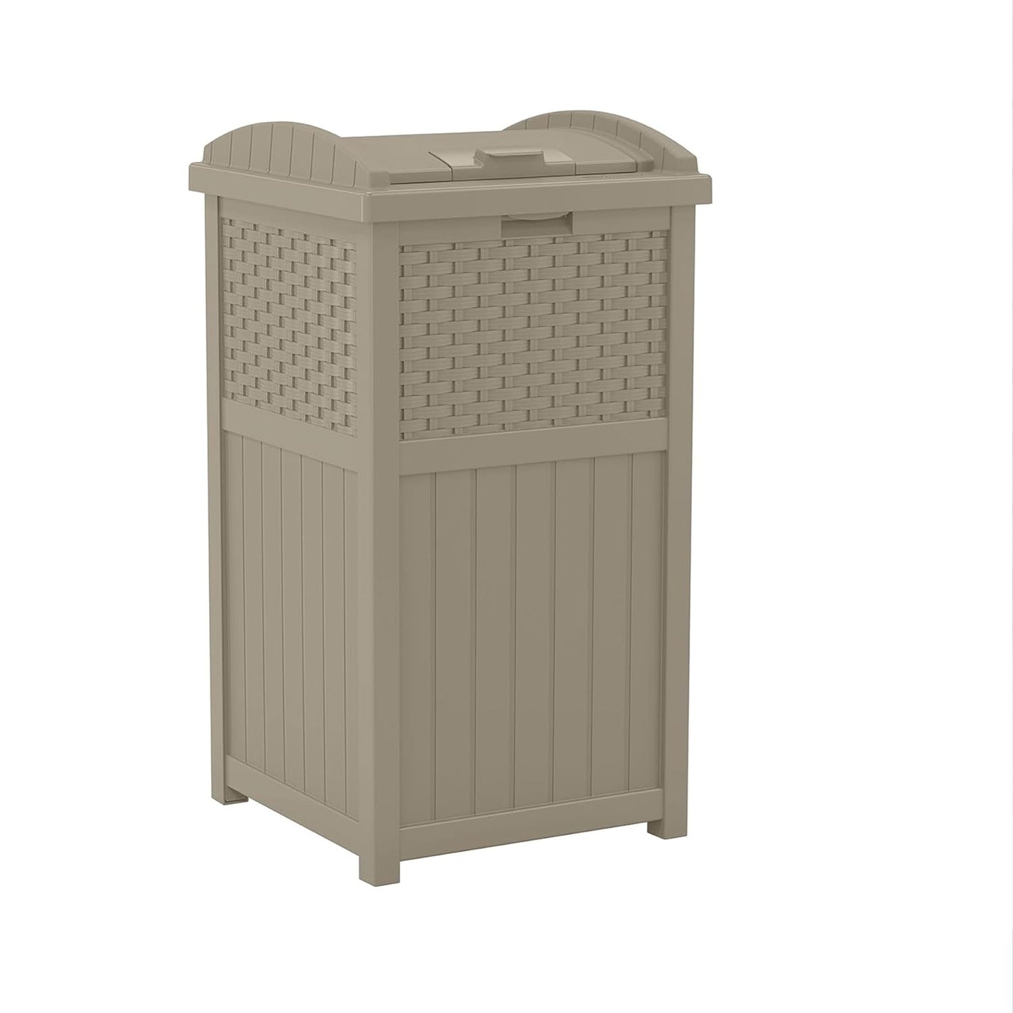 33 Gallon Outdoor Trash Can with Lid