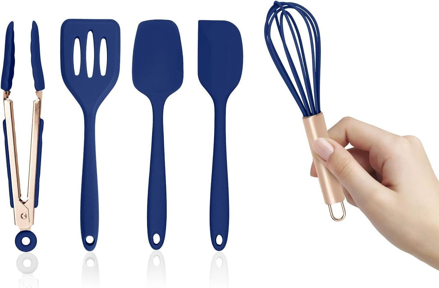 Silicone Cooking Utensils for Nonstick Pans