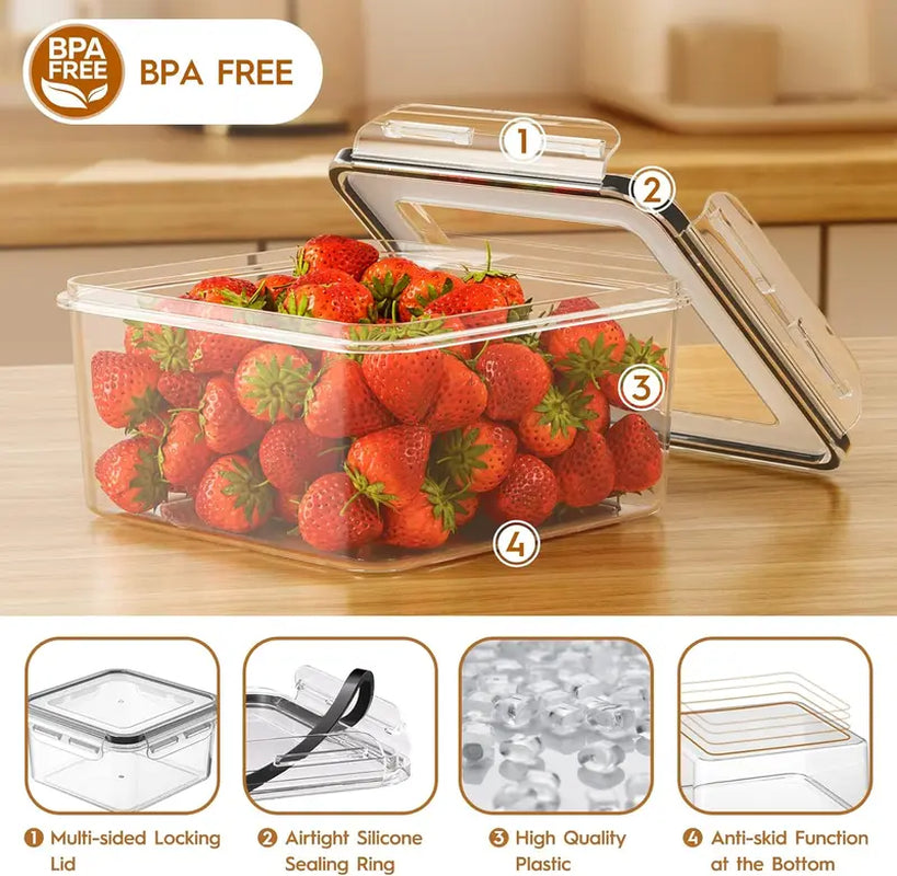 Organize Your Kitchen: 40-Piece Food Storage Set - BPA-Free, Leakproof