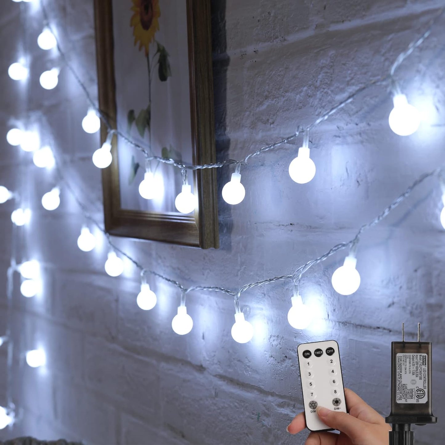 Waterproof Fairy Lights for Bedroom and Garden