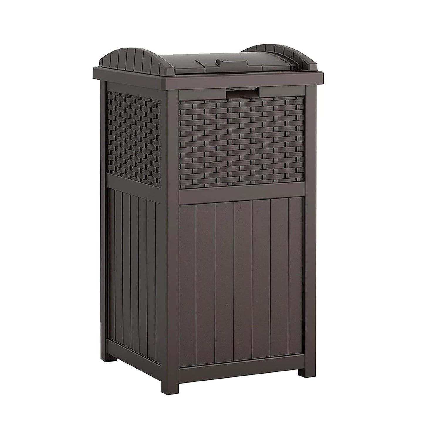 33 Gallon Outdoor Trash Can with Lid