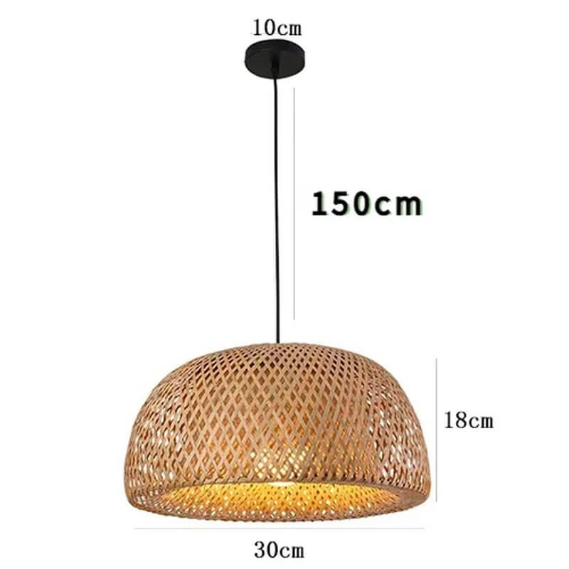 Authentic Chinese Handmade Bamboo Pendant Light