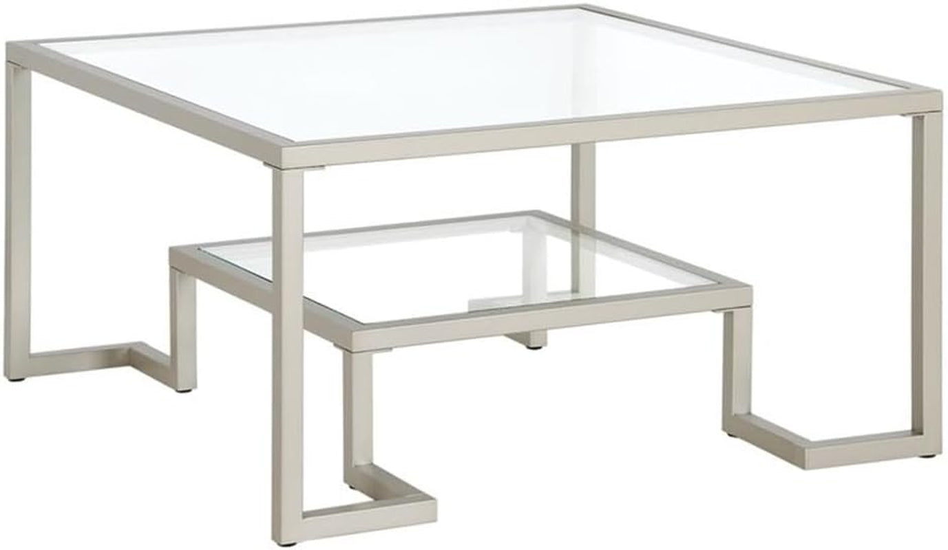 Entryway Table in Satin Nickel