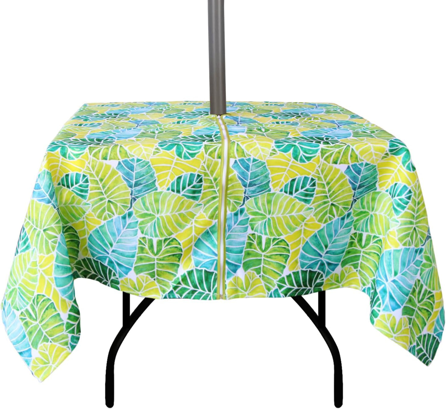 Waterproof Zippered Tablecloth with Umbrella Hole