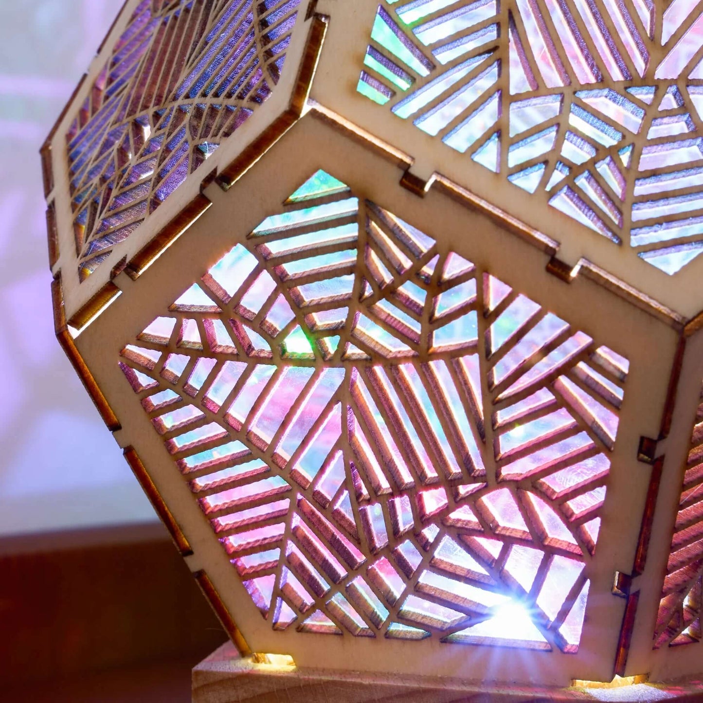 Colorful LED Diamond Table Lamp