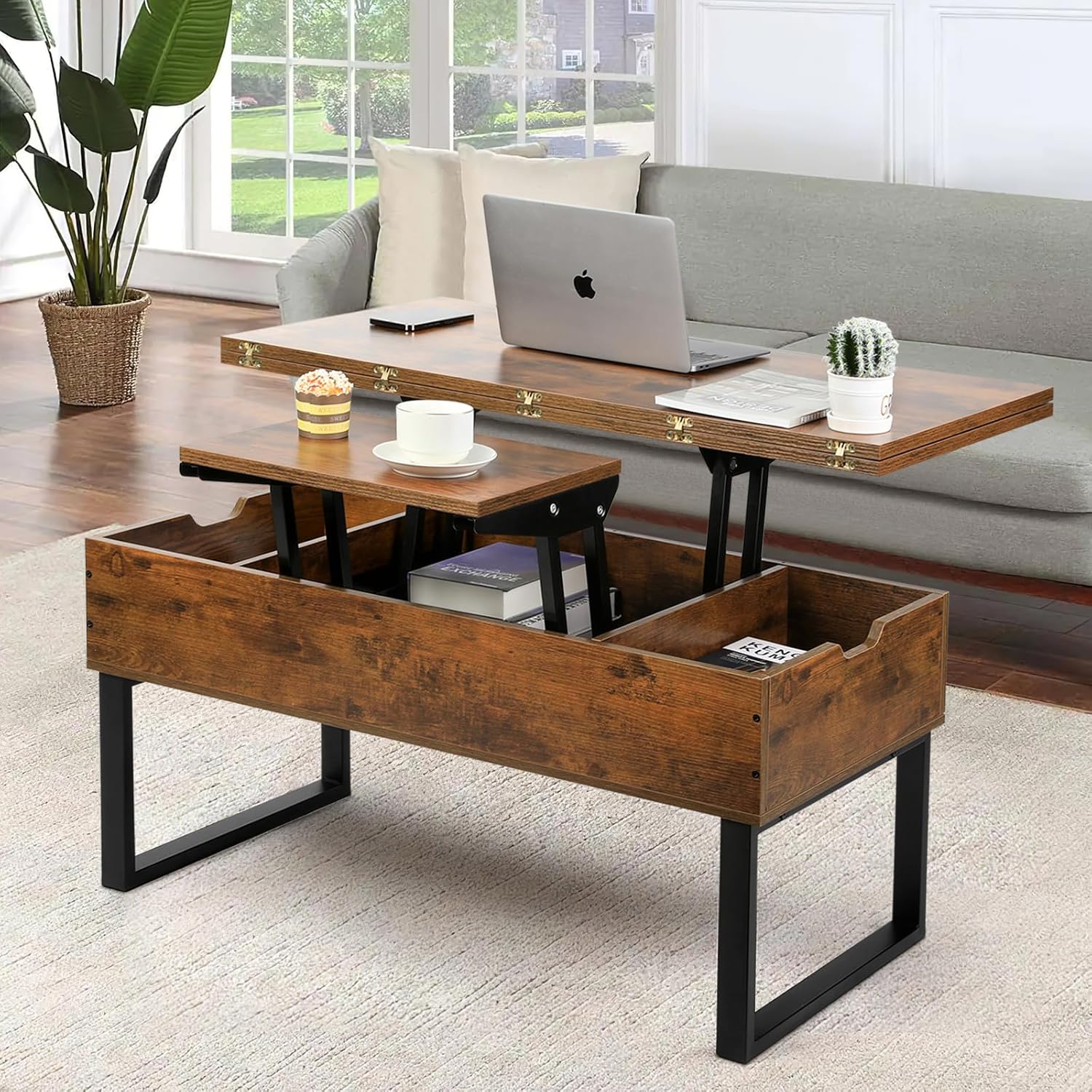 Versatile Lift-Top Coffee Table