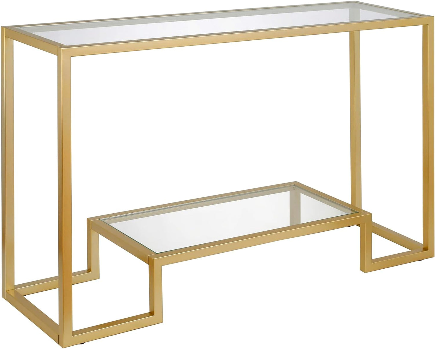 Entryway Table in Satin Nickel