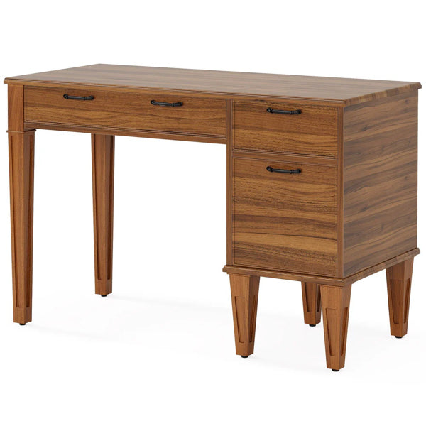 Elite Walnut Executive Writing Desk