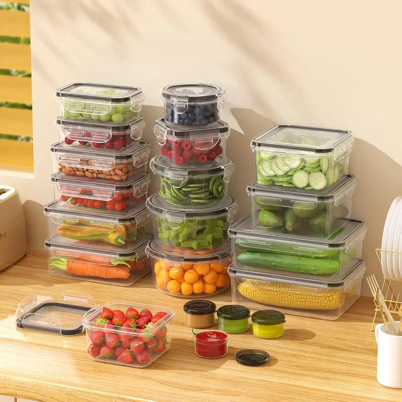 Organize Your Kitchen: 40-Piece Food Storage Set - BPA-Free, Leakproof