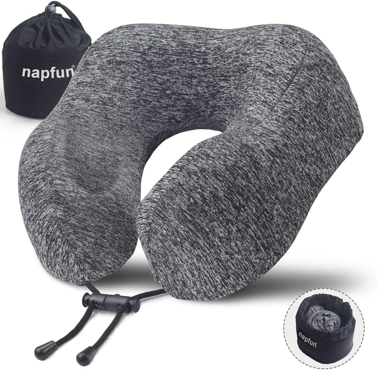 100% Pure Memory Foam Neck Pillow