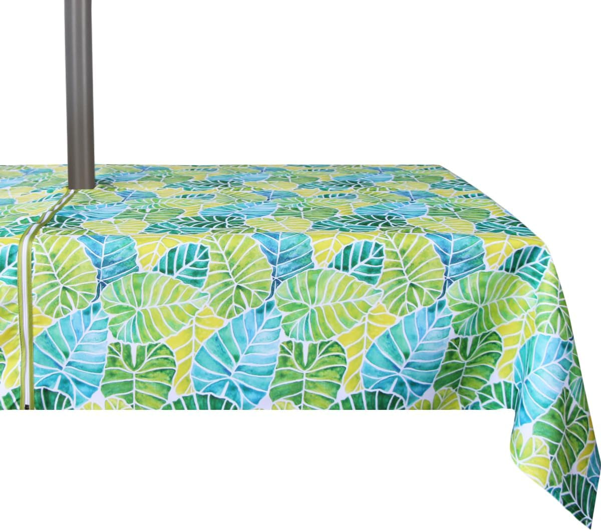 Waterproof Zippered Tablecloth with Umbrella Hole