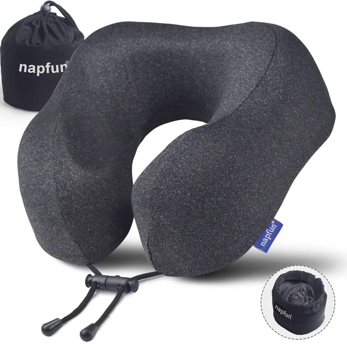 100% Pure Memory Foam Neck Pillow