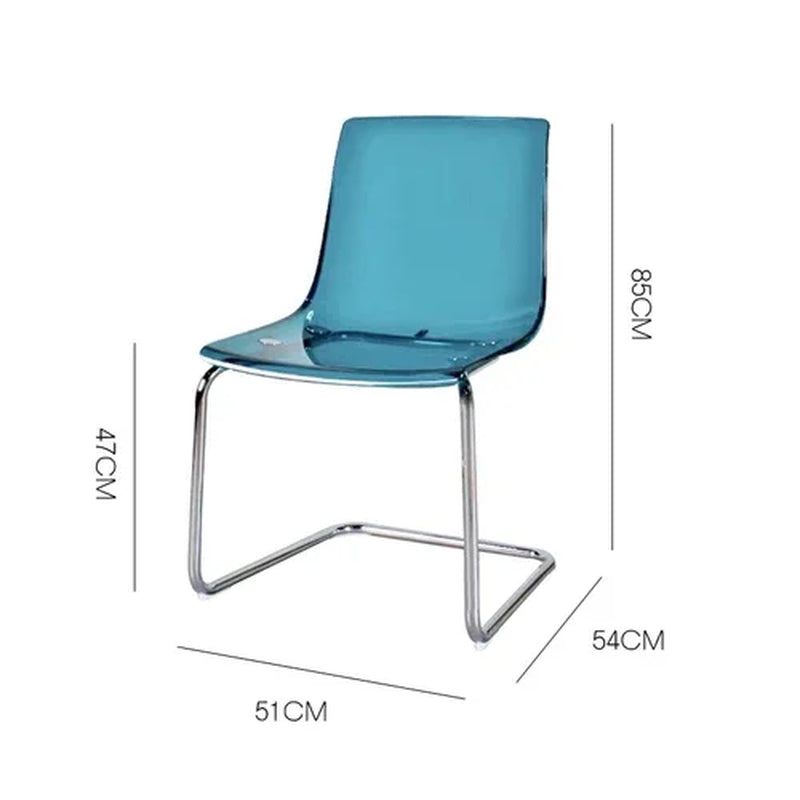 Transparent Acrylic Dining Chair