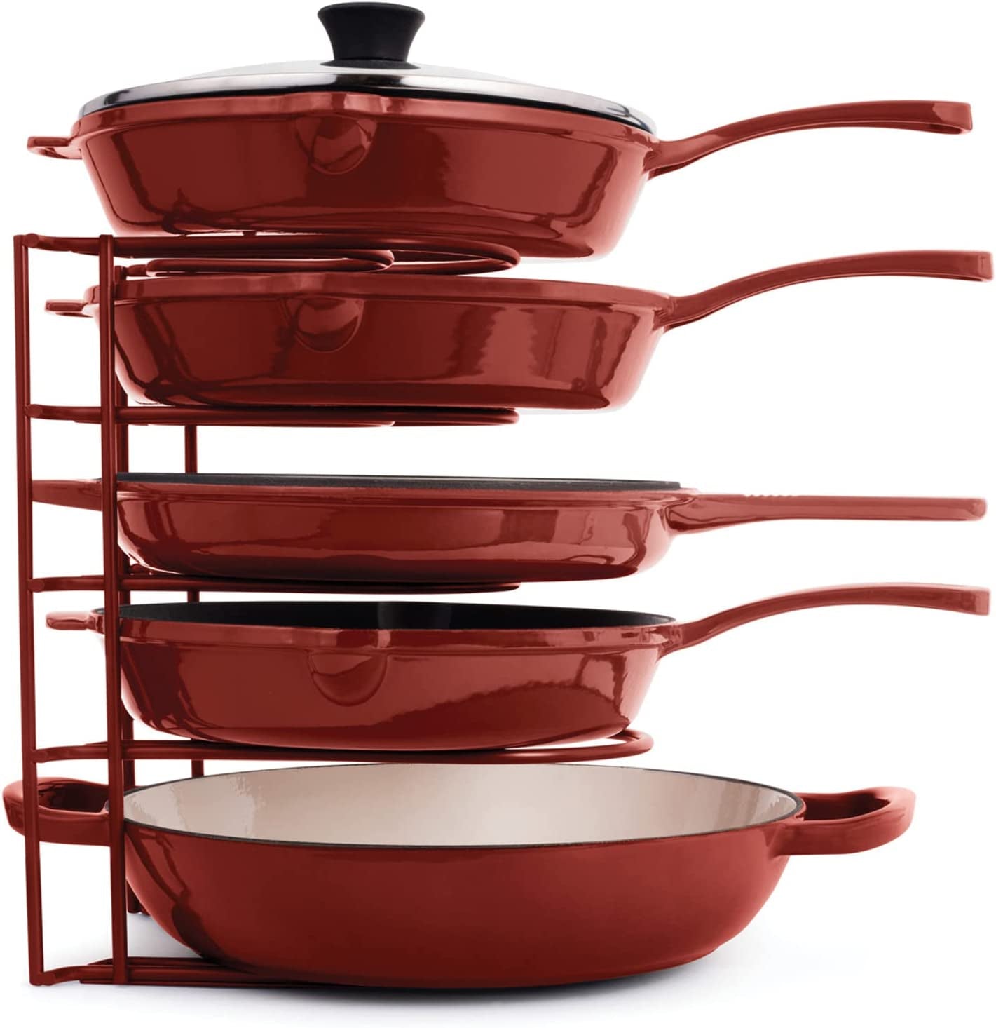 Extra Large 5-Tier Pan Rack for Cast Iron