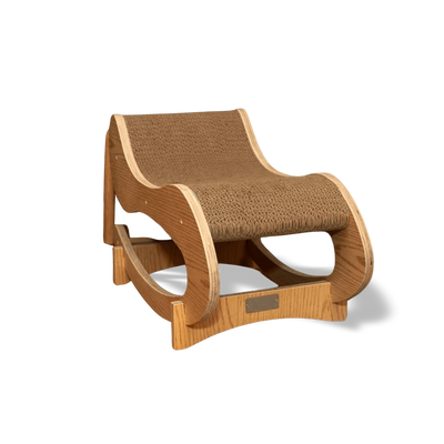 Cat Outdoor Modern Rocking Chair With Detachable Stabilizers