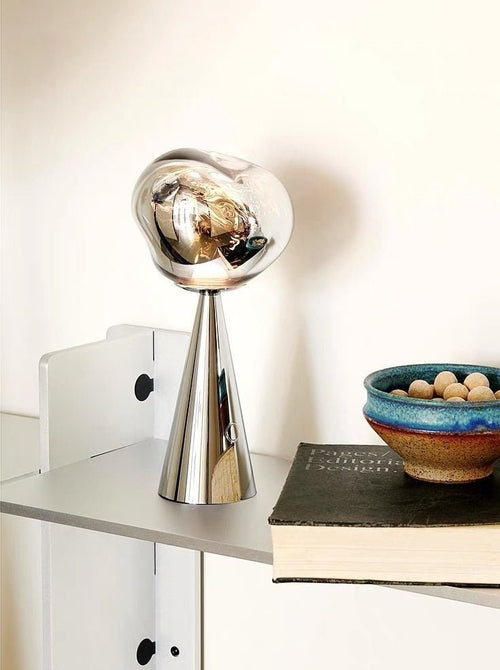 Melt Portable Dimmable LED Table Lamp - Modern Nordic Bedside Lamp