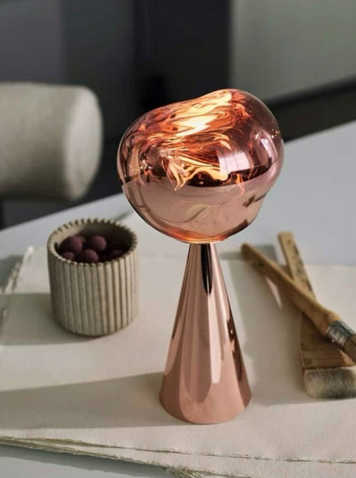 Melt Portable Dimmable LED Table Lamp - Modern Nordic Bedside Lamp