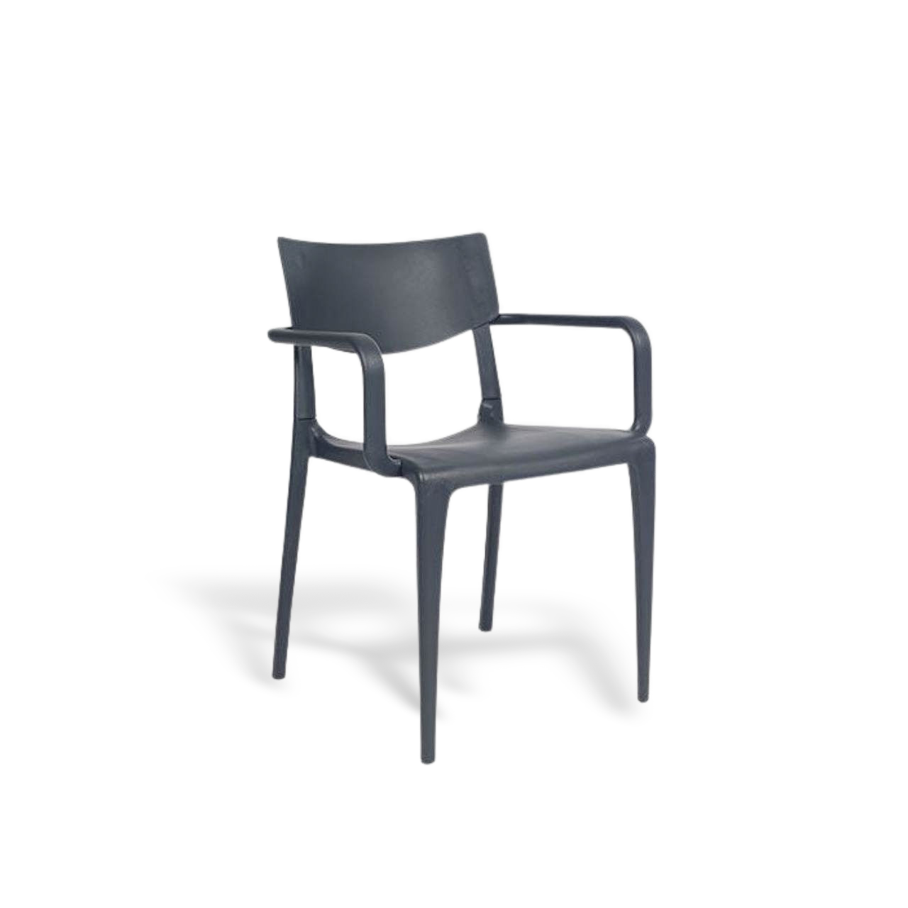 Dark Outdoor Dining Room Chairs Set of 4 Patio Dining Chairs