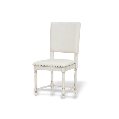 Elegant Dining Chair Vintage 2-Piece Upholstered Dining Chairs with Padded Comfort