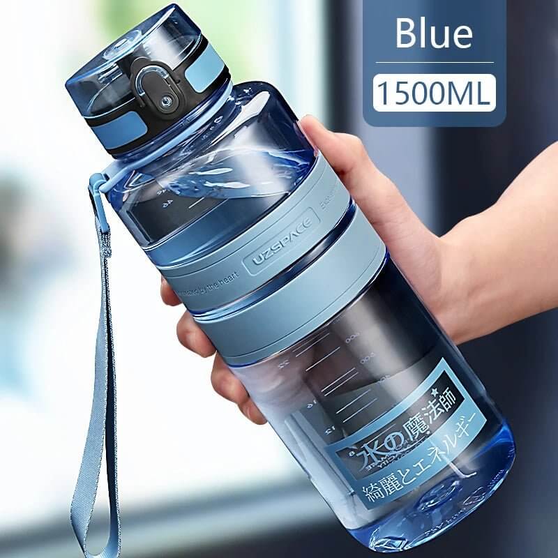 Portable Shaker Bottle with BPA - Free Plastic